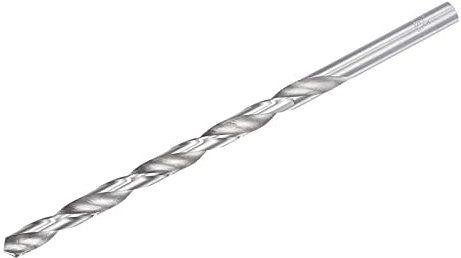 sourcing map 9.5mm Twist Drill Bits, High-Speed Steel Straight Shank Extra Long Drill Bit 200mm Length for Wood Plastic Aluminum