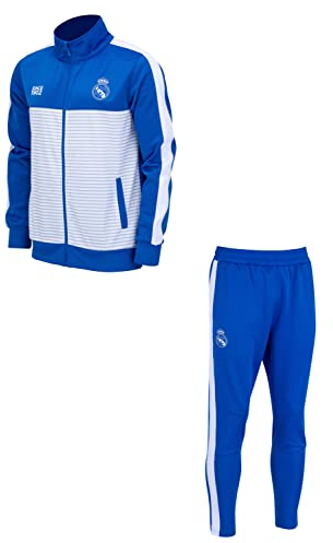 Real Madrid Trainingsanzug, offizielle Kollektion, blau, 14 Jahre