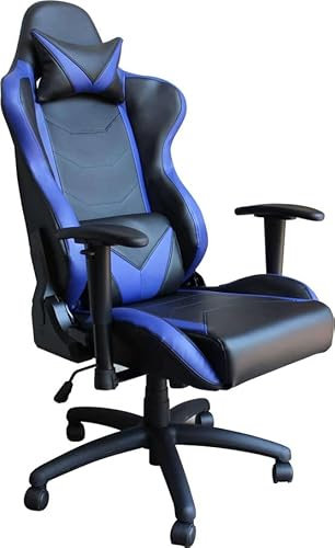 Sedia da Gaming Fallout in Poliuretano Cm 69,5x71,5x121-129 h Blu