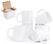 Holywarm White Blank Mugs, 11oz/325mL Sublimation Mugs with Individually Smash Proof Boxes, Ceramic Coffee Mug Cups with Large Handle, Dishwasher & Microwave Safe, Personalized Gifts (Set of 6)