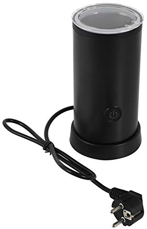 NATHA Mousseur à Lait Automatique, GéNéRateur de Mousse Automatique de Grande Capacité pour Mousse de Lait Chaud et Froid, Acier Inoxydable, Prise UE