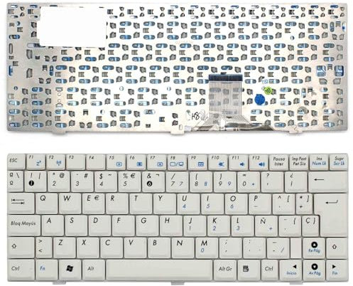 PORTATIL MOVIL - Tastiera compatibile con ASUS EEE PC 1000 1000HA 1000HE 1000HV