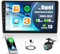 2G+64G CAMECHO Autoradio Android für Opel Astra H 2004-2008/Zafira B 2005-2015 Wireless Carplay Android Auto, 2Din Radio 9 Zoll Bildschirm mit GPS Bluetooth WiFi FM/RDS USB AHD Rückfahrkamera&MIC
