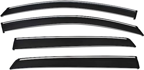 ZFZFC 4 Stück Auto Windabweiser für Honda CRV C-RV 2012-2016, Seitenscheiben Windabweiser Vorn Hinten Wasserdicht Langlebiger Regenabweiser