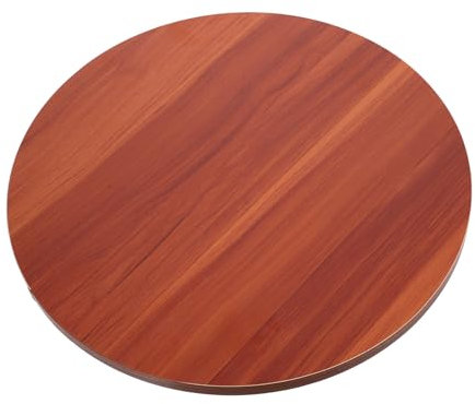 BUGUUYO Runde Holz Tischplatte Massivholz Esstischplatte Vielseitig Nutzbar Für Esszimmer Büro Diy Runder Holztisch Für Kleine Räume Robust Langlebig