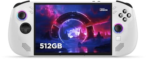 Lenovo Legion Go S Console de jeu Écran tactile 8 FHD+ (1920 x 1200) IPS 120 Hz, AMD Ryzen Z2 Go, RAM 16 Go, SSD 512 Go, Wi-Fi 6E, Windows 11 Home - Glacier White