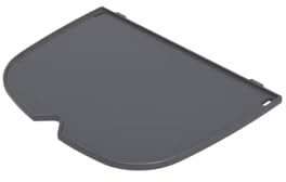 Weber Plancha für Q1000N - Q1200N Serie - Gusseisenplatte für gleichmäßige Bratergebnisse und vielseitiges Grillen – Schwarz (3400863)