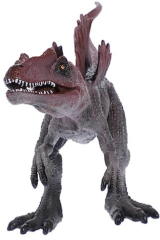 KONTONTY Spinosaurus-Modell Dinosaurier-Spielset simulierter Dinosaurier Dinosaurier-Figur Dinosaurier-Modell Dinosaurier-Zimmerdekoration Dinosaurier PVC Schwarz