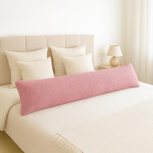ekmTRADE Seitenschläferkissen 40x145cm Langkissen ergonomisches Schlafkissen, erholsamen Schlaf optimale Druckentlastung, Körperanpassung, für Schwangere, Stillende & Allergiker (84, Kissen mit Bezug)