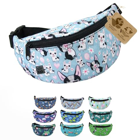 Bauchtasche Hüfttasche Gürteltasche für Kinder 3-7 Jahre - Kindergürteltasche mit verstellbarem Hüftgurt - leicht kompakt, abwaschbares Robustes Material (Modell 6)