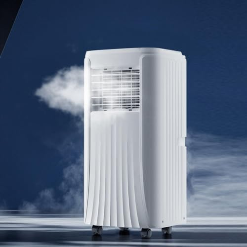 WOMGKDA Condizionatore d'Aria Portatile con Ventola oscillante 120°, deumidificatore, unità AC silenziosa con Display LED, Telecomando, Timer 24H per Camera Ufficio dor, Style 4, 2pieces