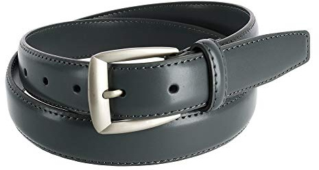 CTM Men's Basic Leather Dress Belt
