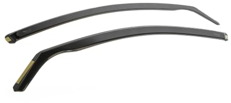 J&J AUTOMOTIVE Wind Deflectors for Audi A1 3 Door 2010-2018 2pcs, Black, Aerodynamic, Easy Installation