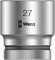 WERA-05003615001-8790 HMC Zyklop Nuss 27,0 - Llave de vaso Zyklop con arrastre de 1/2