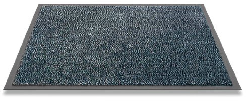 F&S Mars Fußmatte für den Innen- und Außenbereich, 80 x 120 cm, Farbe: Blau