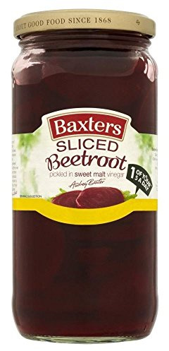 Baxters Geschnittene Rote Beete in Essig (340g) - Packung mit 2