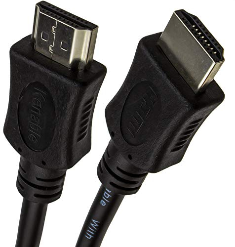 kenable HDMI High Speed 1080p Sky HD/PS3/TV Screened Lead 0.25m 25cm