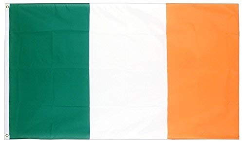5ft x 3ft Irish Flag Large St Patrick's Day Football EIRE Ireland National Flags Decoration