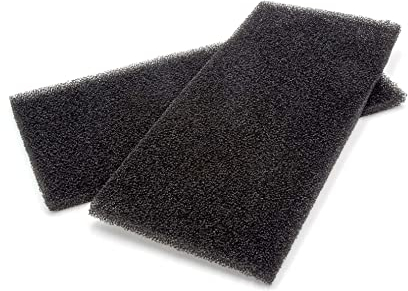 vhbw 2x filtre mousse 40 PPI compatible avec Whirlpool AZA 9783 GG (857500529021), AZA 9783 GG (857500529020) sèche-linge