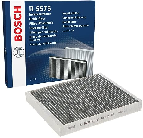 Bosch R5575 - Filtro abitacolo ai carboni attivi