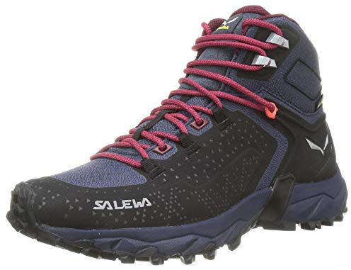 Salewa WS Alpenrose 2 Mid Gore-TEX Chaussures de Randonnée Hautes, Asphalt/Tawny Port, 40 EU