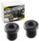 Area1 Lot de 2 housses filetées pour rétroviseurs de moto M10 x 1,25 Filetage droit bouchons aveugles pour rétroviseurs de direction Compatible avec KSR