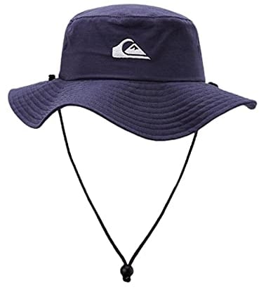 Quiksilver Bushmaster Bucket-Hut für Herren, Sonnenschutz, Schlapphut, Blau (Insignia Blue), L/XL