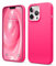 elago Liquid Silicone Case Compatible with iPhone 13 Pro Case (6.1), Premium Silicone, Full Body Protection - 3 Layer Shockproof Phone Cover, Anti-Scratch Soft Microfiber Lining (Neon Hot Pink)