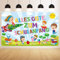 GRESATEK Schulanfang Banner Deko, Blau Weiß Alles Gute Zum Schulanfang Hintergrund Banner und Endlich Schulkind Extra Großes Einschulung Banner Photo Booth Dekoration für Drinnen und Draußen