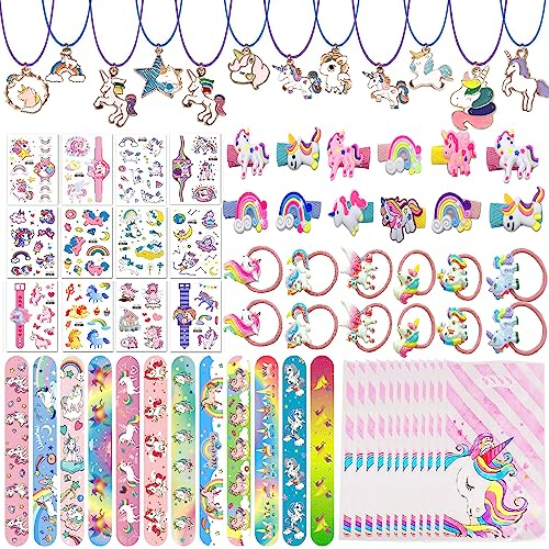 Gadget Unicorno Compleanno Bambina,Giocattoli Giveaway, Borse Pignatta, Regalini Fine Festa,Pensierini,Bomboniere per Ragazze
