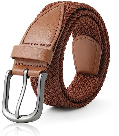 AWAYTR Boys Elastic Braided Belt - Stretch Golf Belt for Boys and Girls