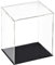 Top-Vigor Acryl Klare Vitrine –25 x 20 x 30cm Staubdichte Schutz Aufbewahrungsbox Zum Zusammenbauen – Präsentationswürfel Für Figuren Spielzeug Sammlerstücke Hausaufbewahrung