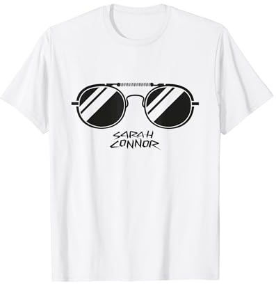 Terminator 2 Sarah Connor Sonnenbrille T-Shirt