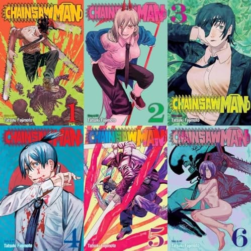 Chainsaw Man Vols 1-6 collection byTatsuki Fujimoto (english)