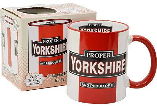 Kapow Gifts Proper Yorkshire Mug - Gift for Yorkshireman