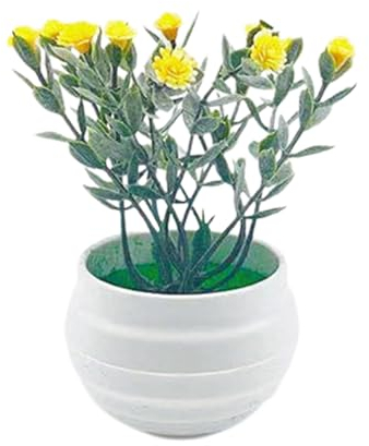 Kunstpflanze Kunstpflanze Fadeless Voller Vitalität Zierhaus Zierpflanze für Zuhause Gefälschte Pflanze Pflanze Modell