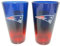 New England Patriots NFL Pint Gläser Glas Set 2er-Set 475 ml