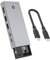 ZoraVson Boîtier SSD M2 NVME Station d'accueil avec USB C Hub 5en1, Adaptateur USB M.2, 10Gpbs USB 3.2 Gen2 M.2 NVMe et SATA SSD Adaptateur, Chargeur Rapide PD 100W, HDMI 4K@60Hz, Aluminium