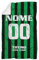 love print Telo Mare Tifoso Interista, Milanista Napoletano,PERSONALIZZATO CON Nome e Numero (Tifoso Sassuolo)