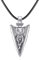 YAFEINI Ägyptische Kette S925 Sterling Silber Anubis Ankh Auge des Horus Halskette Ägypten Skarabäus Anhänger Schmuck Geschenk für Herren Daman (Pfeil)
