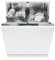 Hoover H-DRY 300 LITE HI3E9E0S-80 Fully Integrated Standard Dishwasher - Silver Control Panel with Fixed Door Fixing Kit - E Rated