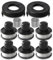 Lolwwglm Compatible avec Black & Decker Grass Trimmer Remplacez GL250, GL310, GL360 Bobines Outil de tondeuses de chaîne,2 Capuchons de Bobine,6 Bobine,2 Ressort,Ligne de Bobine de Tondeuse