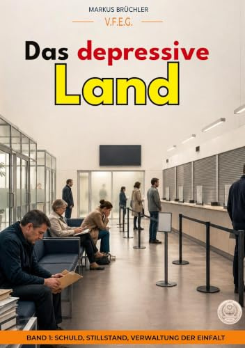 Das depressive Land, Band 1: Schuld, Stillstand, Verwaltung der Einfalt: Ein Warnbericht der V.F.E.G. - Abteilung für moralische Schonhaltung