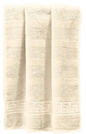 Cawö Noblesse Uni Handtuch 50/100cm, Farbe natur