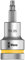 Wera 05003831001 8767 C HF TORX Embouts à douille TORX HF Zyklop à emmanchement 1/2 avec fonction de retenue, TX 25 x 60 mm, Argent/jaune