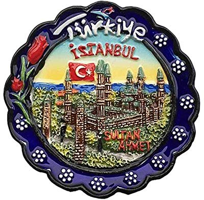 Souvenir Geschenk Home & Kitchen Dekoration Whiteboard Magnetaufkleber Istanbul Kühlschrankmagnet Kollektion_AB