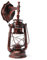 Retro Industrial Außen Laterne Deckenleuchte Antike Wandleuchte Wand-Lampe Vintage Wandbeleuchtung Außenwandleuchte Laterne Patio Beleuchtung Innen Gebogenenlampe Wandlicht Licht (Rot)