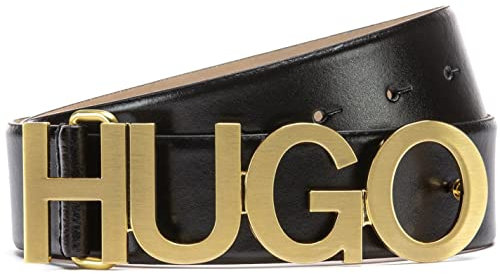HUGO Damen Zula Belt 4 Cm-zl Gürtel, Black2, 105