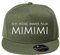 OwnDesigner Ich höre Immer nur mimimi Cap Reine Farbe Baseball Baseball Cap, Mütze (Cap 440 Khaki)