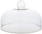 - Alzata per torte in, con decorazione a forma di cloche, per dessert, per servire torte, 16 x 16 x 12 cm